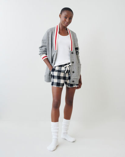 Park Plaid Pajama Short