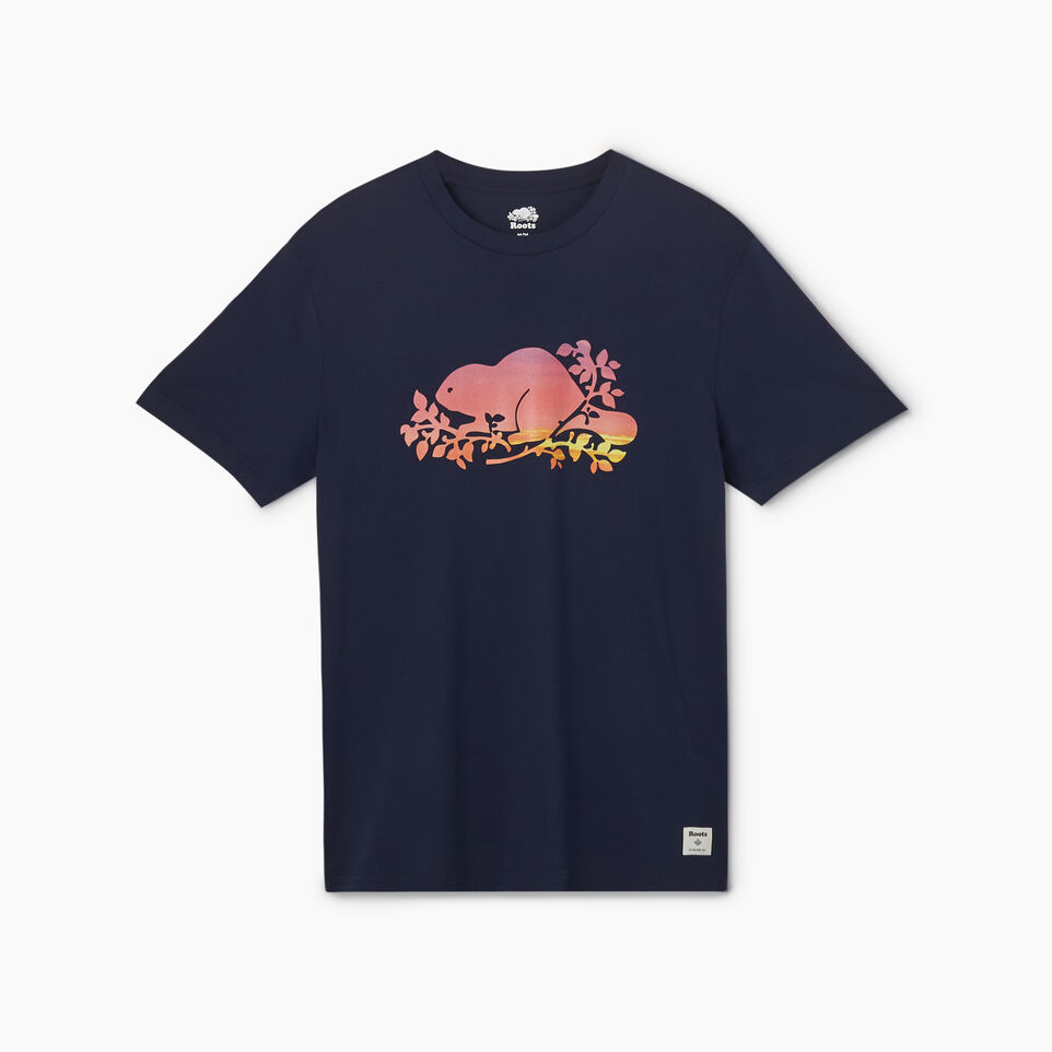 Roots Mens Cooper Sunset T-shirt