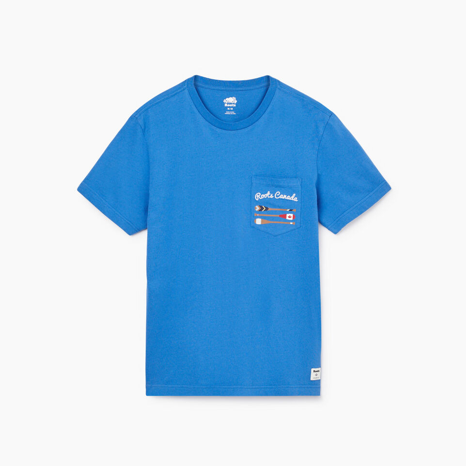 Roots Mens Paddles Pocket T-shirt