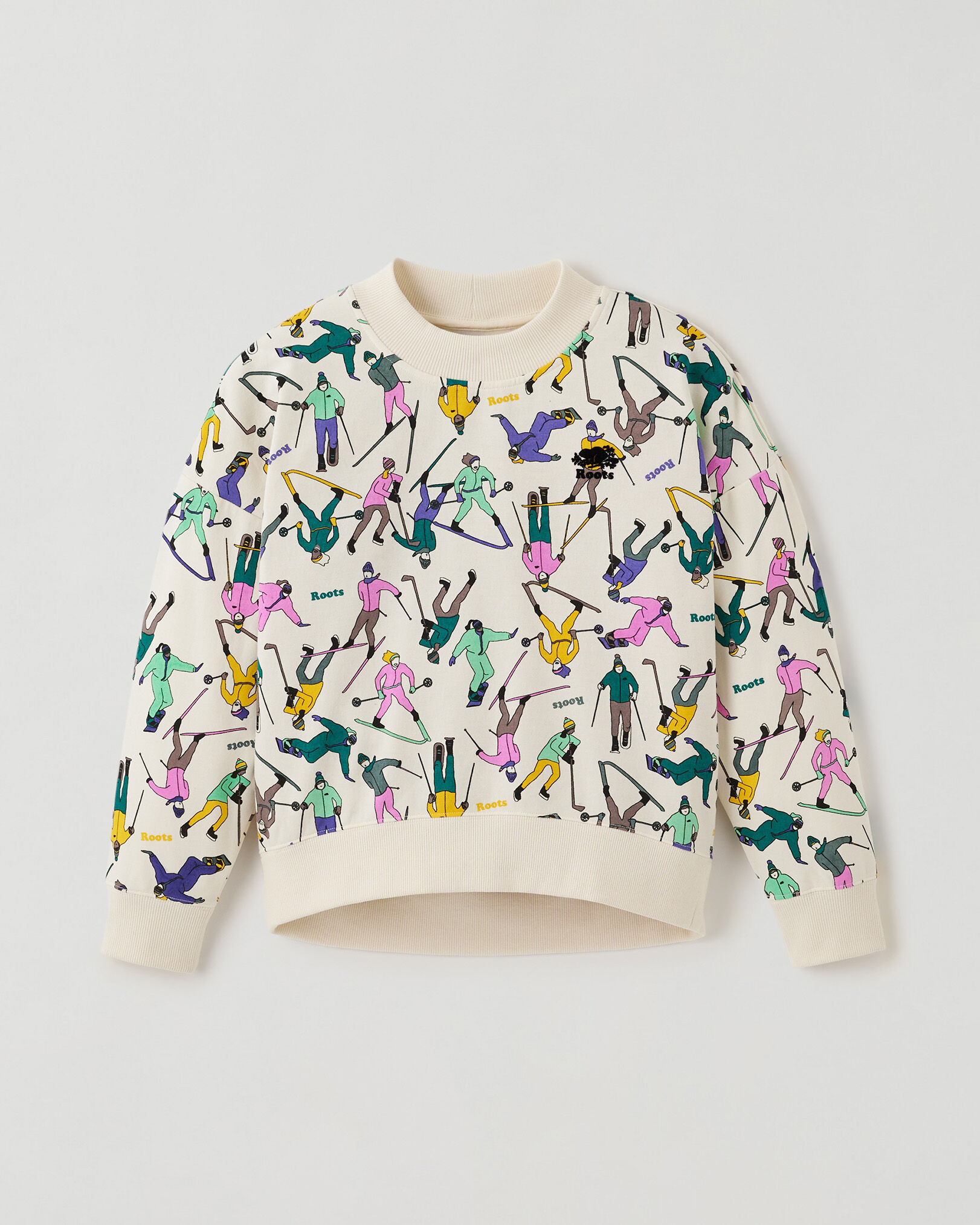 Girls Cozy Mock Winter Top