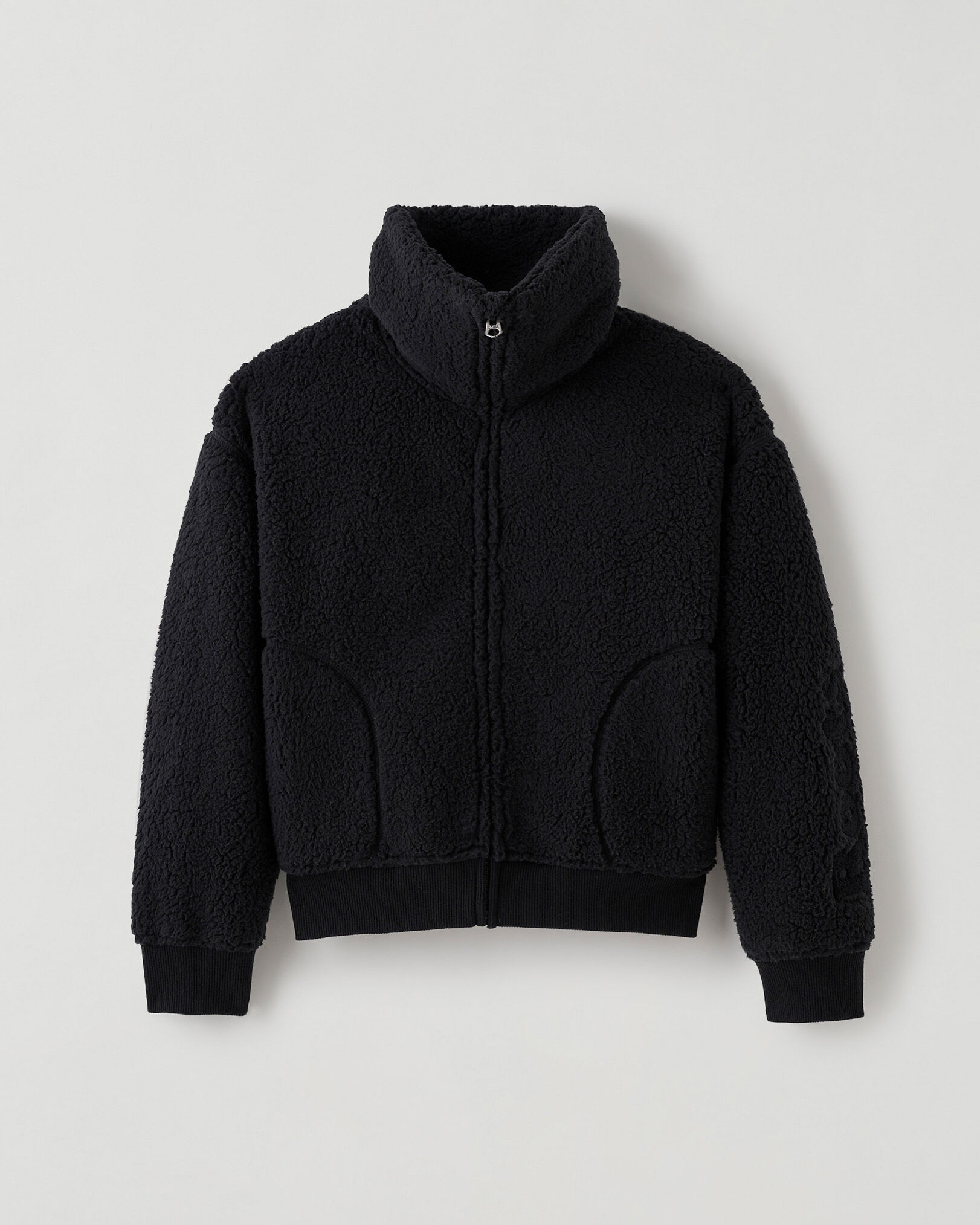 Girls Sherpa Zip Cardigan