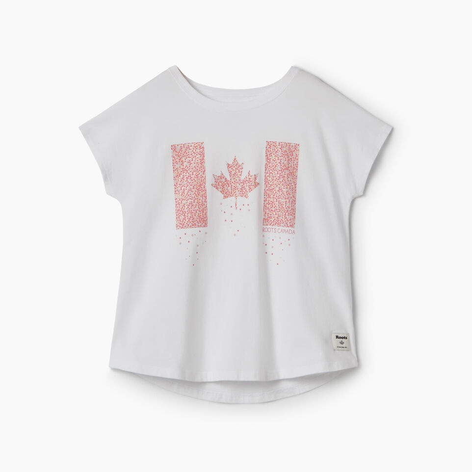 Roots Girls Confetti Canada T-shirt