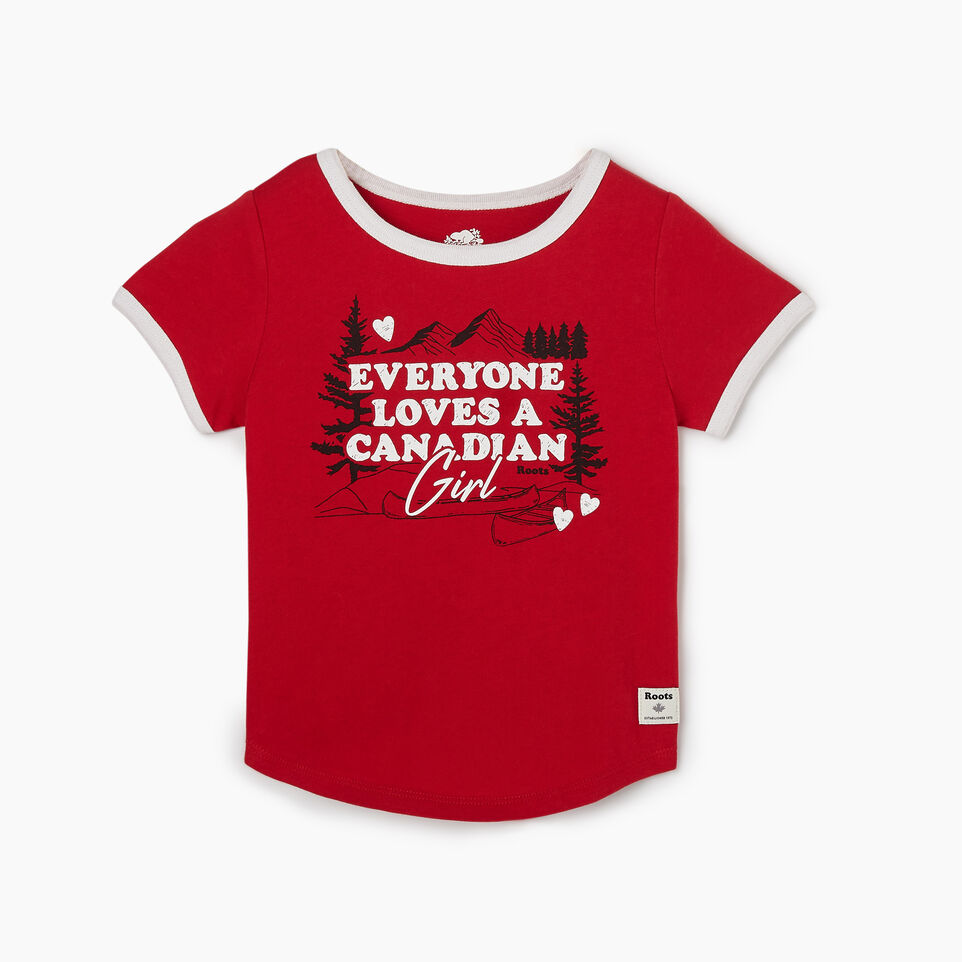 Roots Toddler Canadian Girl T-shirt