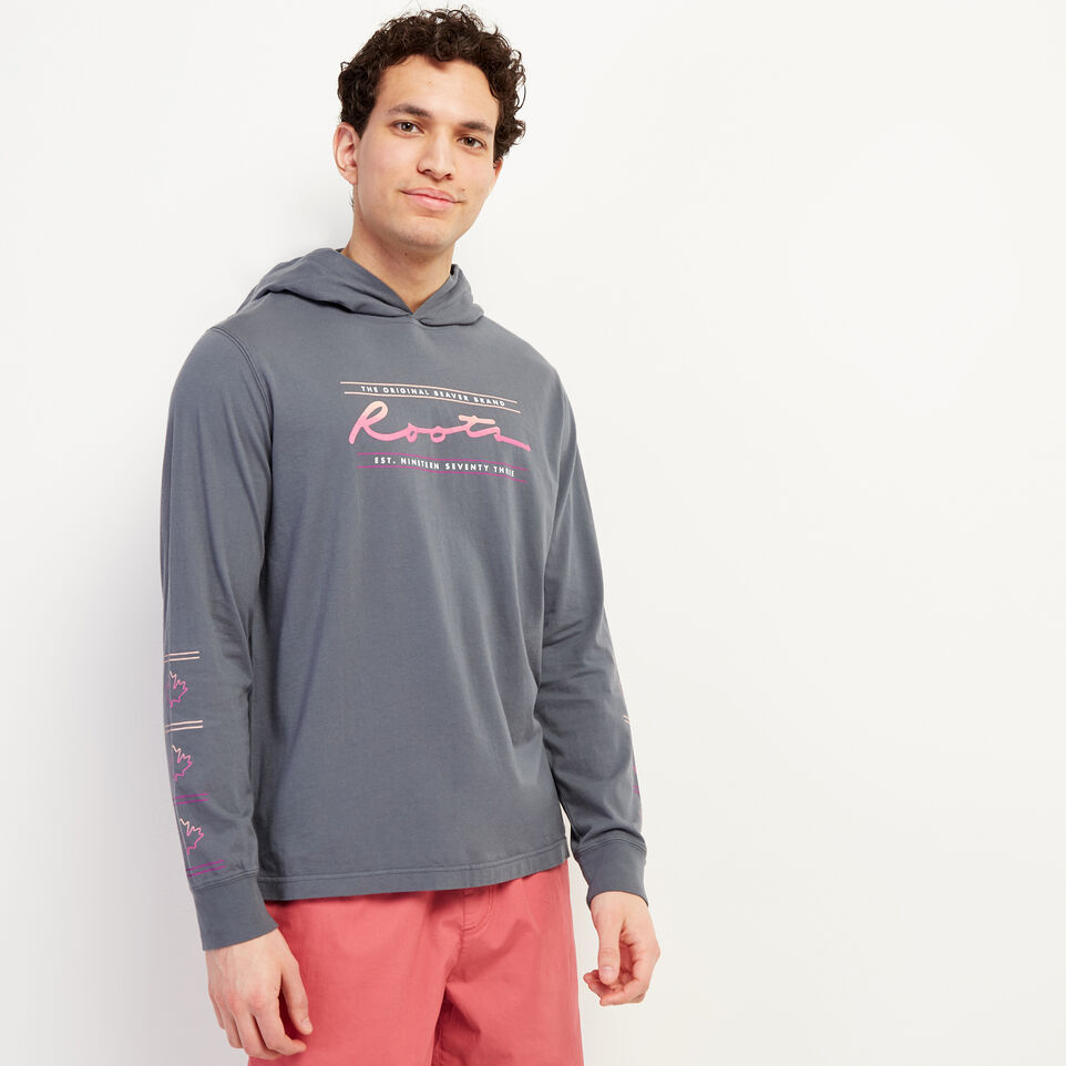 Roots Mens Porpoise Jersey Hoody T-shirt