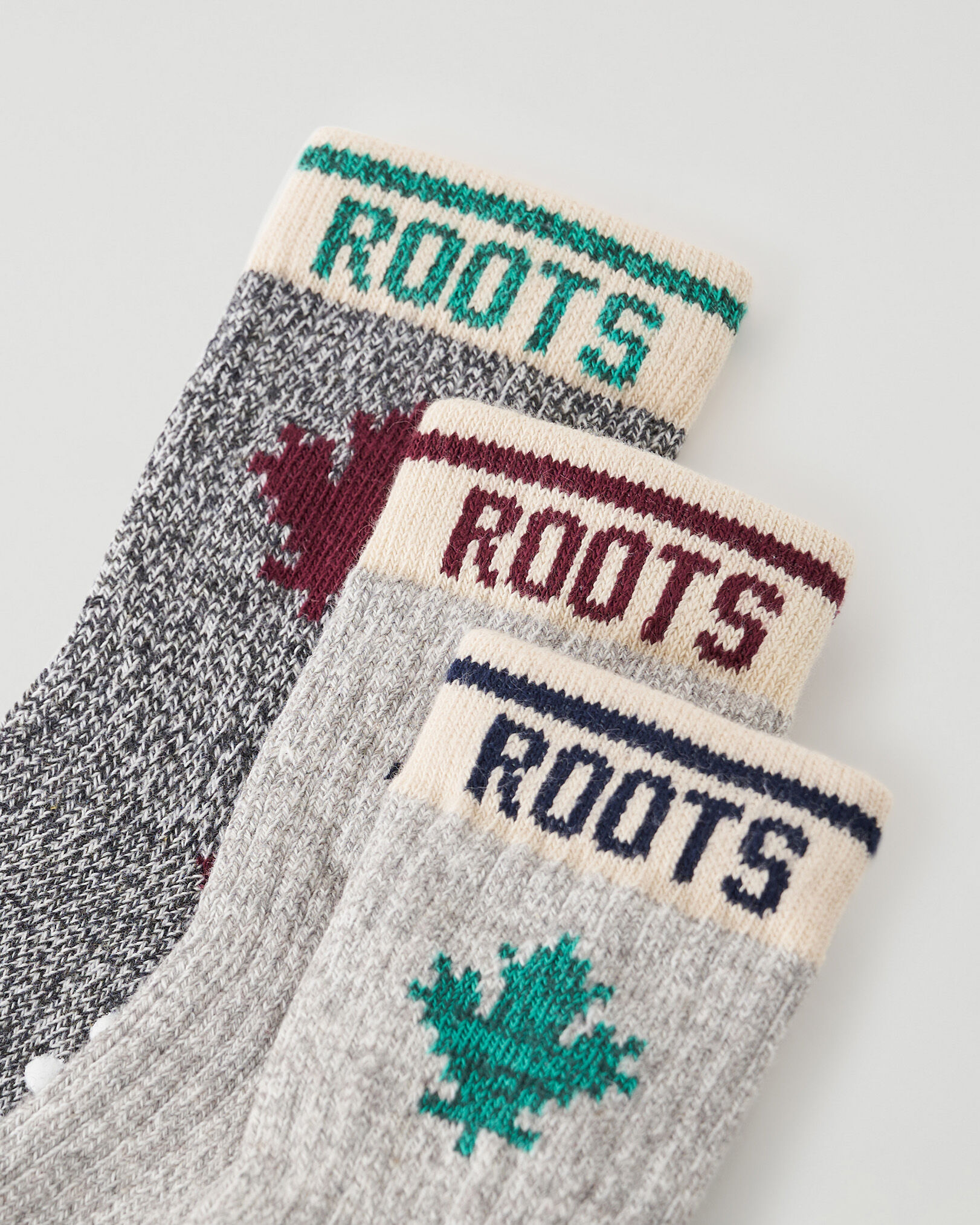 Toddler Maple Sock 3 Pack
