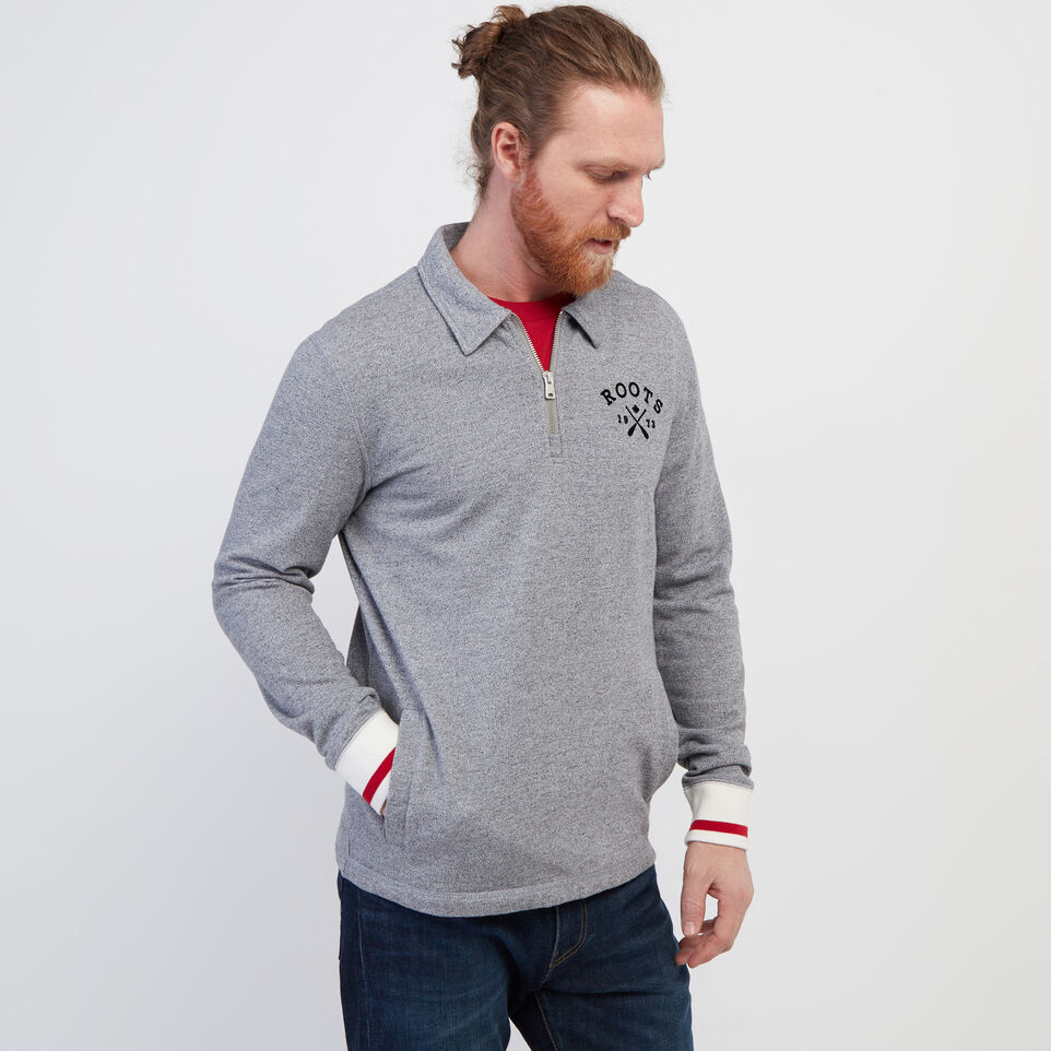 Roots Cabin Zip Polo