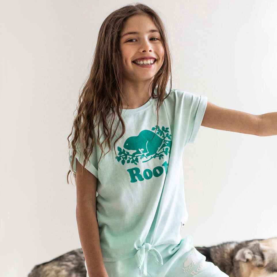 Roots Girls Tie T-shirt
