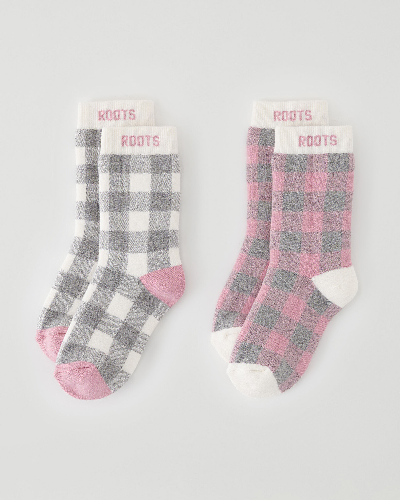 Kid Park Plaid Sock 2 Pack