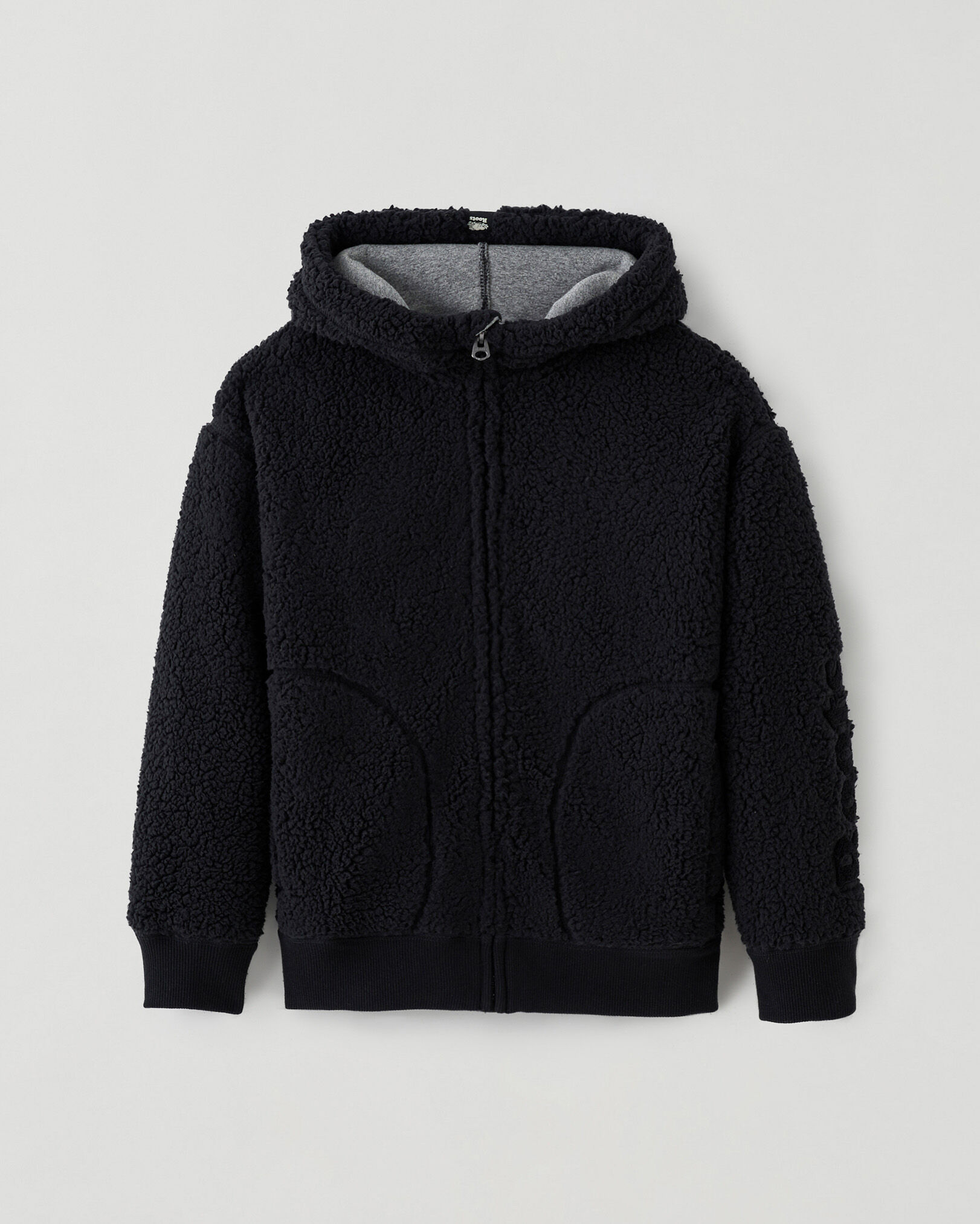 Kids Sherpa Relaxed Zip Hoodie