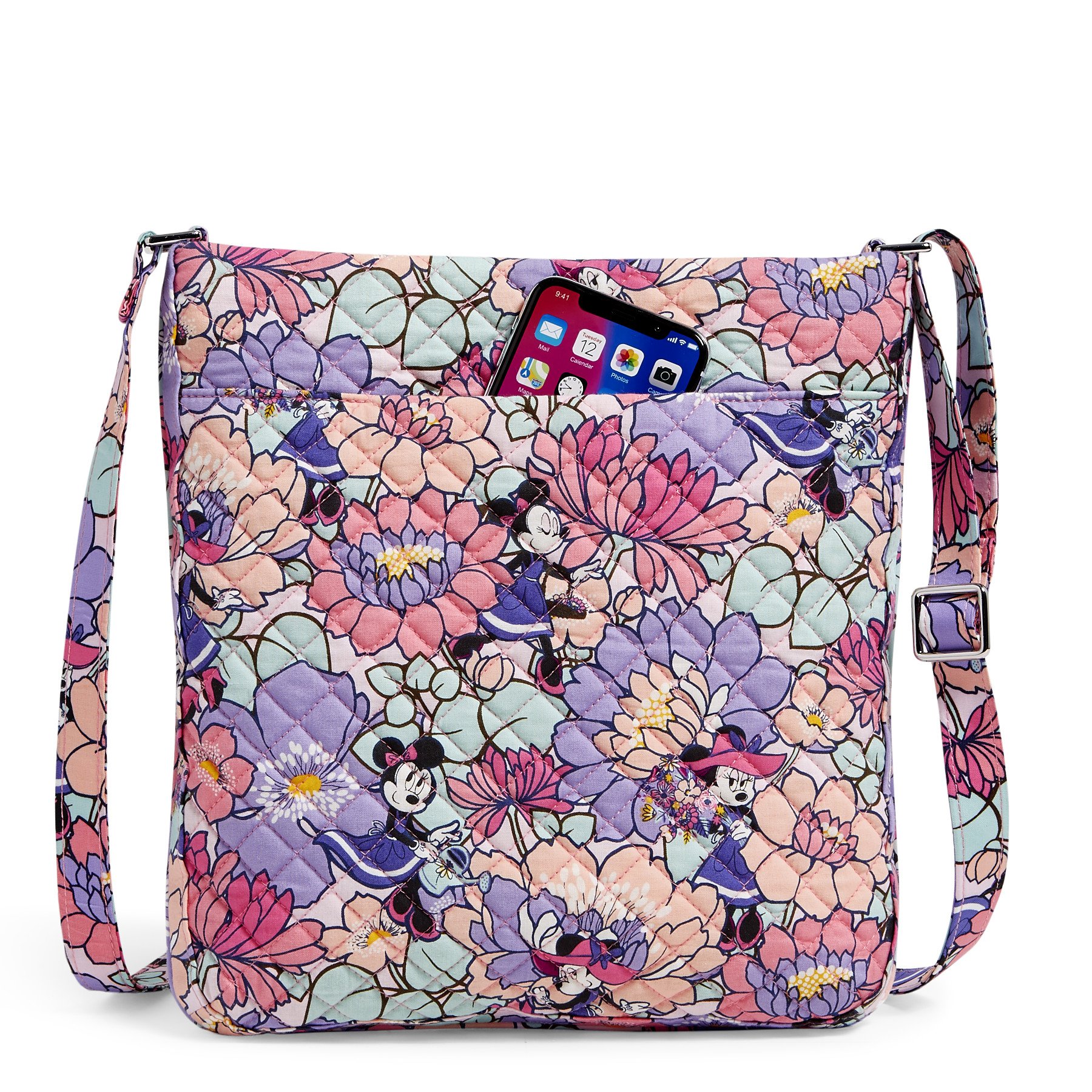Disney Triple Zip Hipster Crossbody Bag