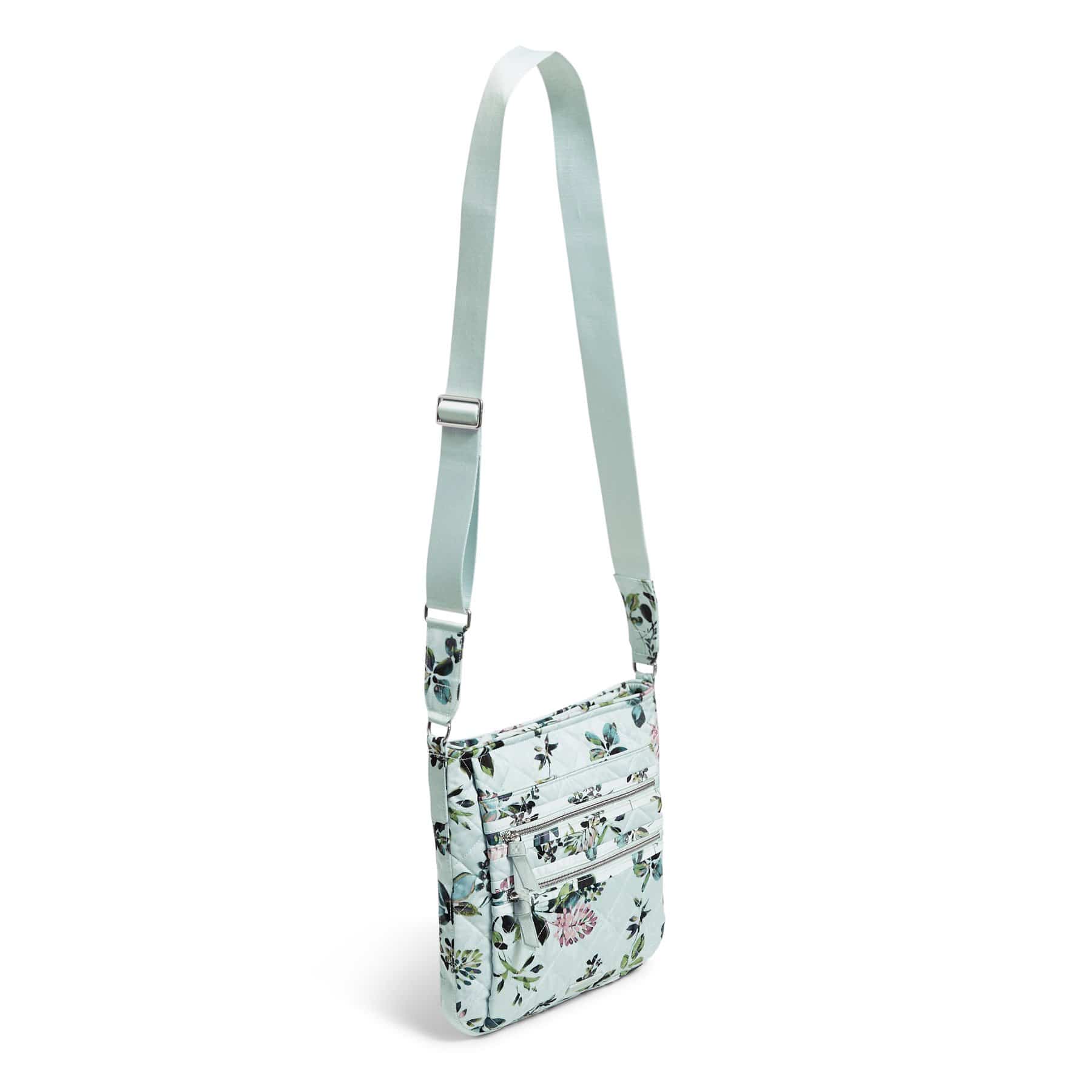 Triple Zip Hipster Crossbody Bag