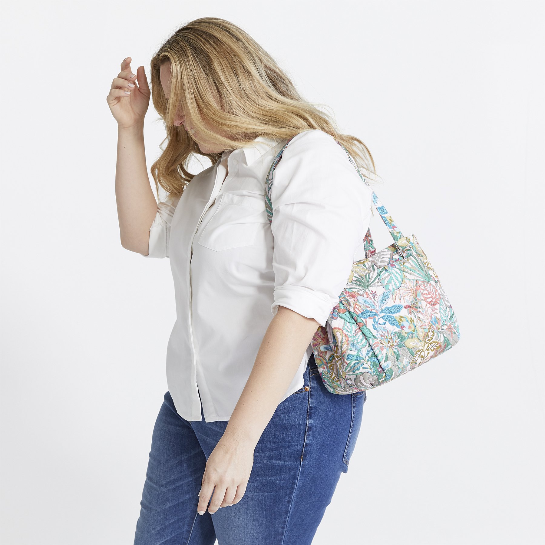 Multi-Compartment Shoulder Bag