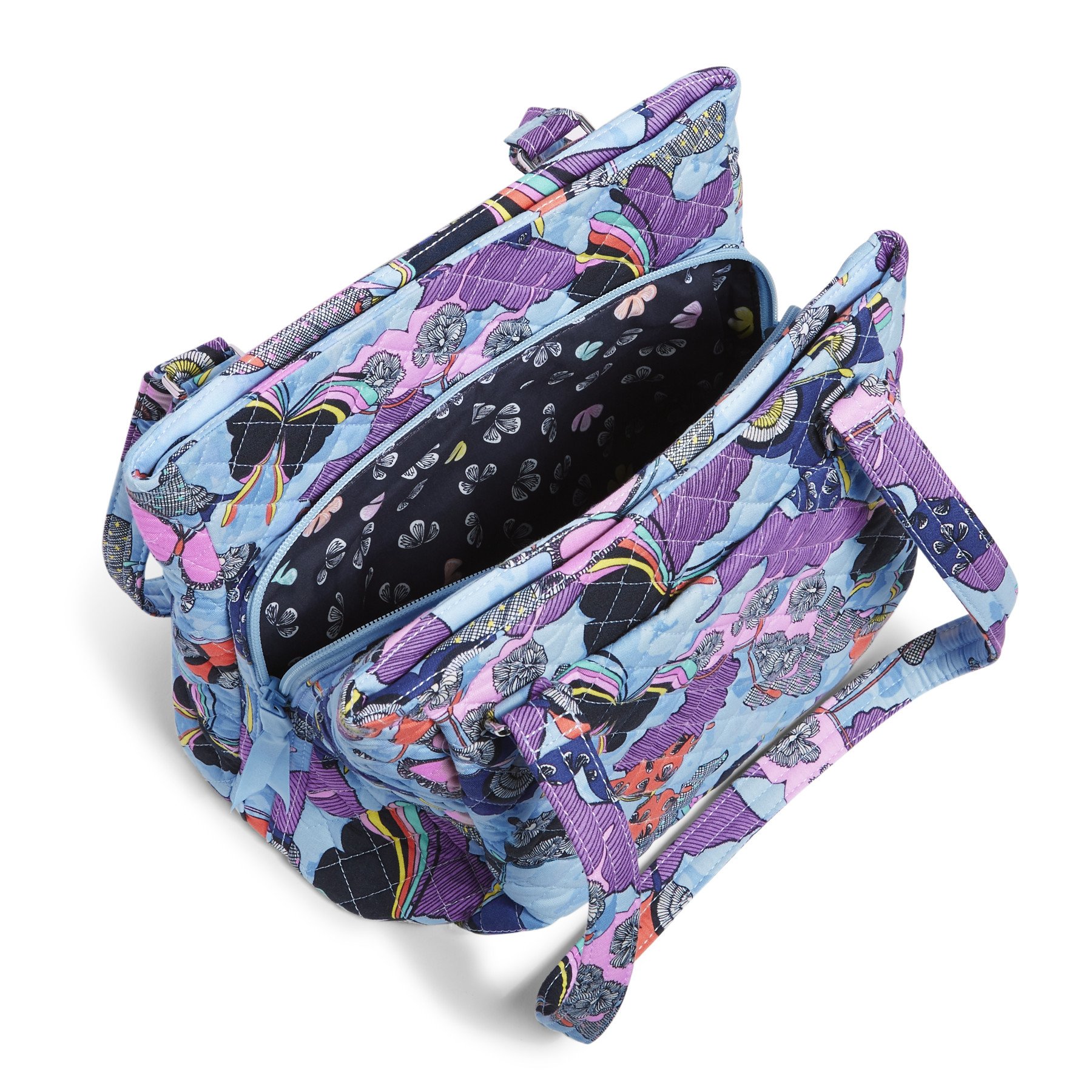 Multi-Compartment Shoulder Bag