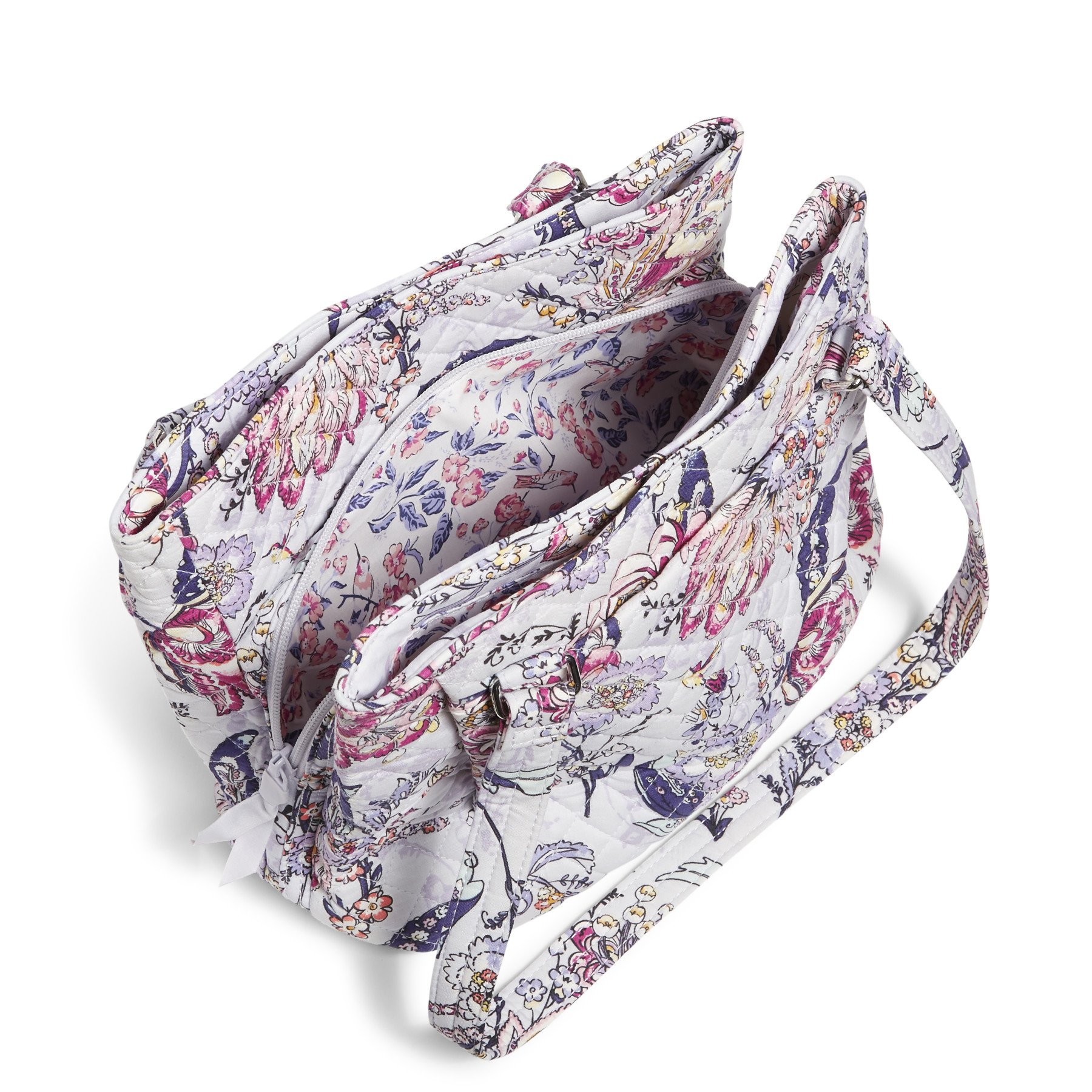 Multi-Compartment Shoulder Bag