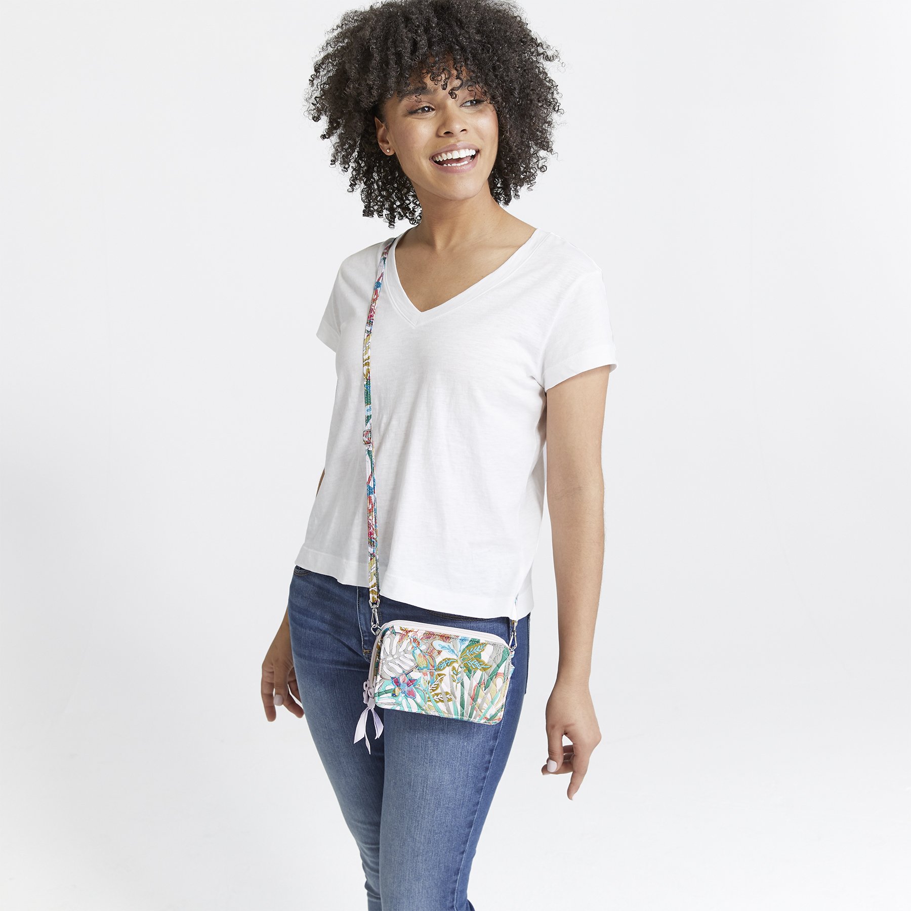 RFID All in One Crossbody Bag
