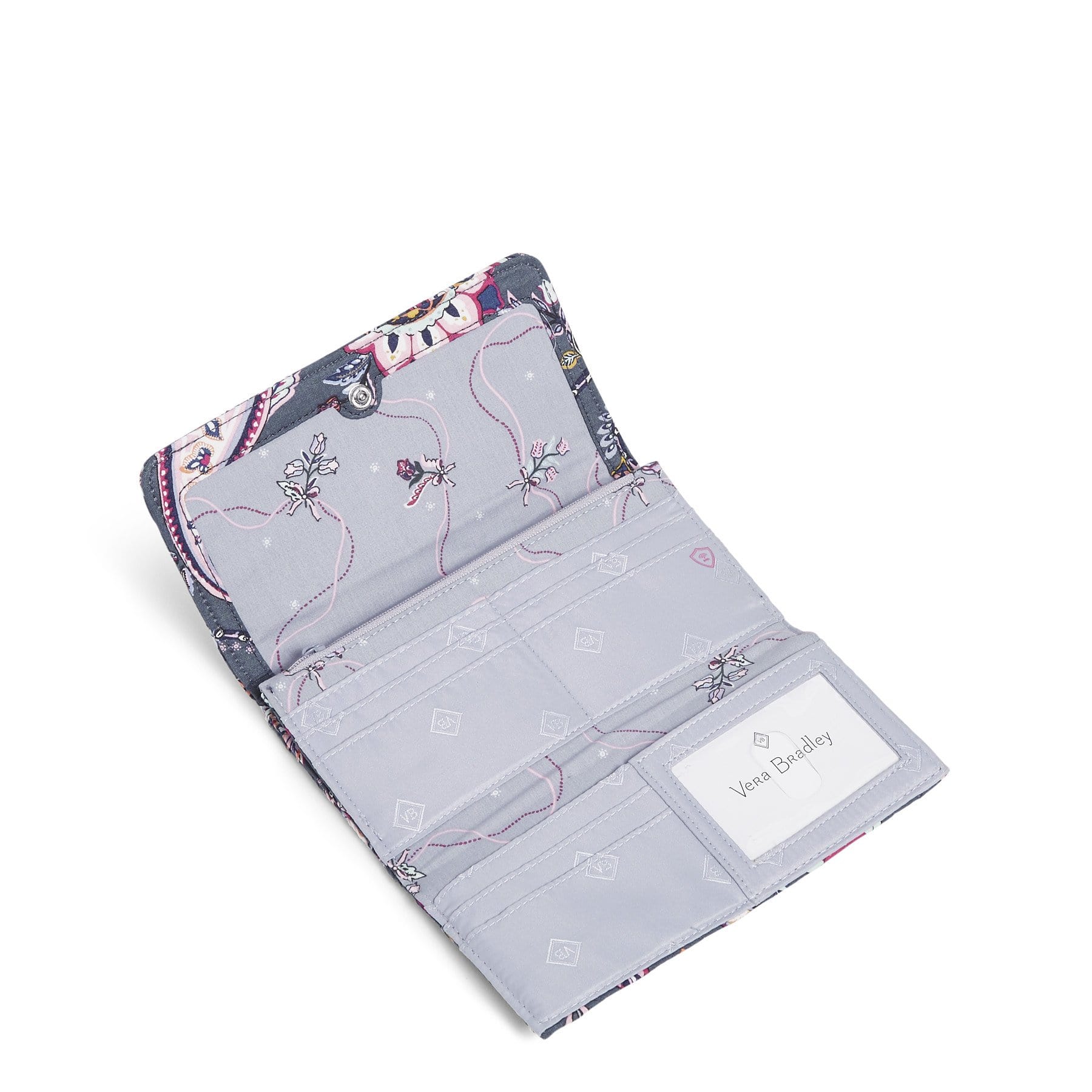 RFID Trifold Clutch Wallet