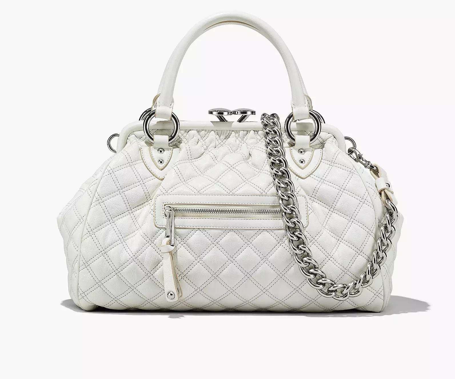 RE-EDITION QUILTED LEATHER STAM BAG