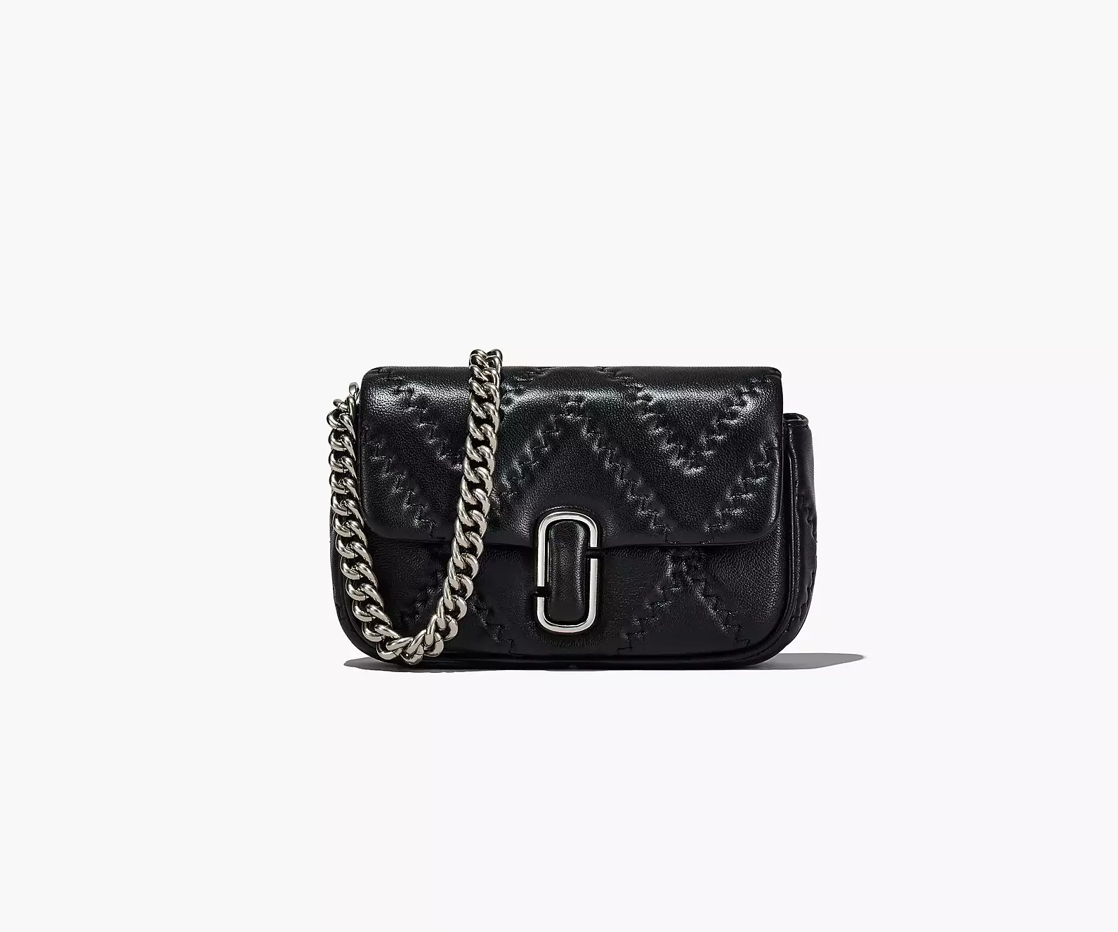 THE QUILTED LEATHER J MARC MINI SHOULDER BAG
