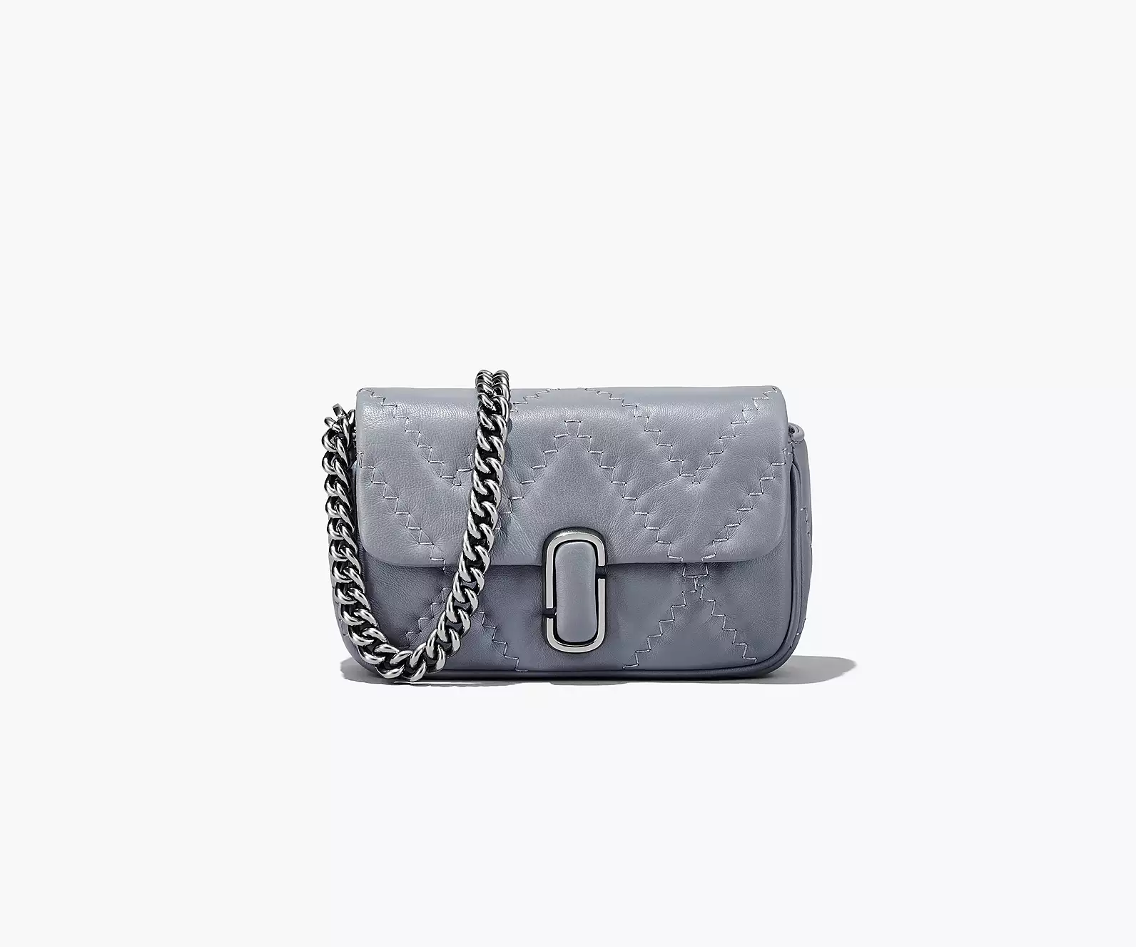 THE QUILTED LEATHER J MARC MINI SHOULDER BAG