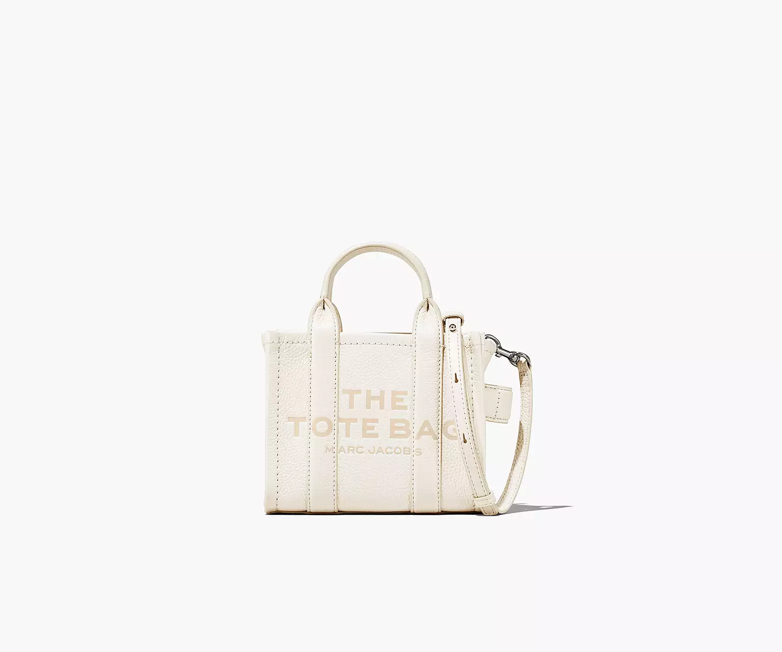 THE LEATHER MICRO TOTE BAG