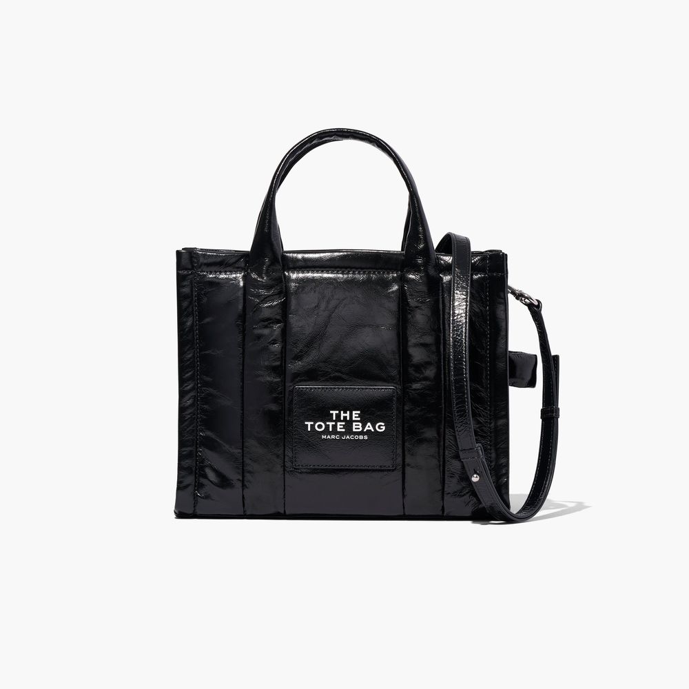 The Shiny Crinkle Medium Tote Bag
