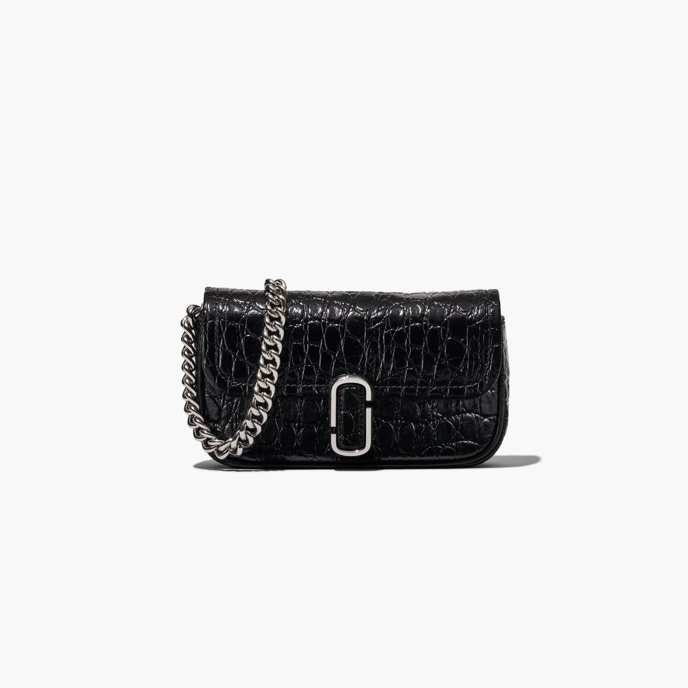 The Croc-Embossed J Marc Mini Shoulder Bag