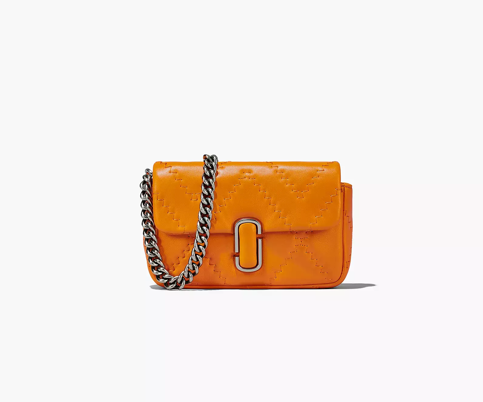 THE QUILTED LEATHER J MARC MINI SHOULDER BAG