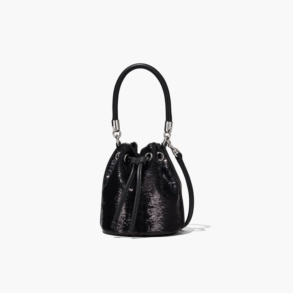 The Sequin Micro Bucket Bag
