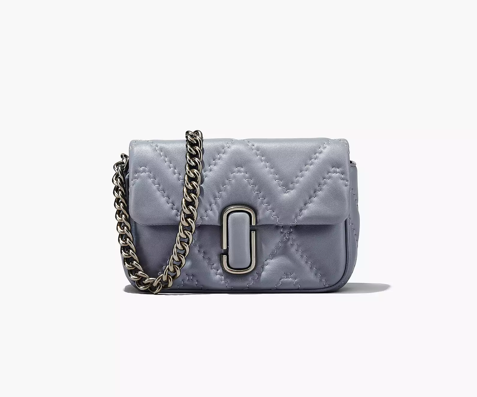 THE QUILTED LEATHER J MARC SHOULDER BAG