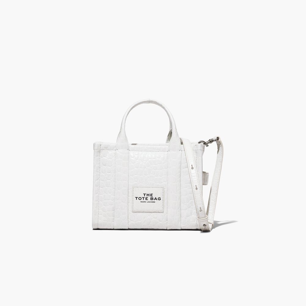 The Croc-Embossed Mini Tote Bag