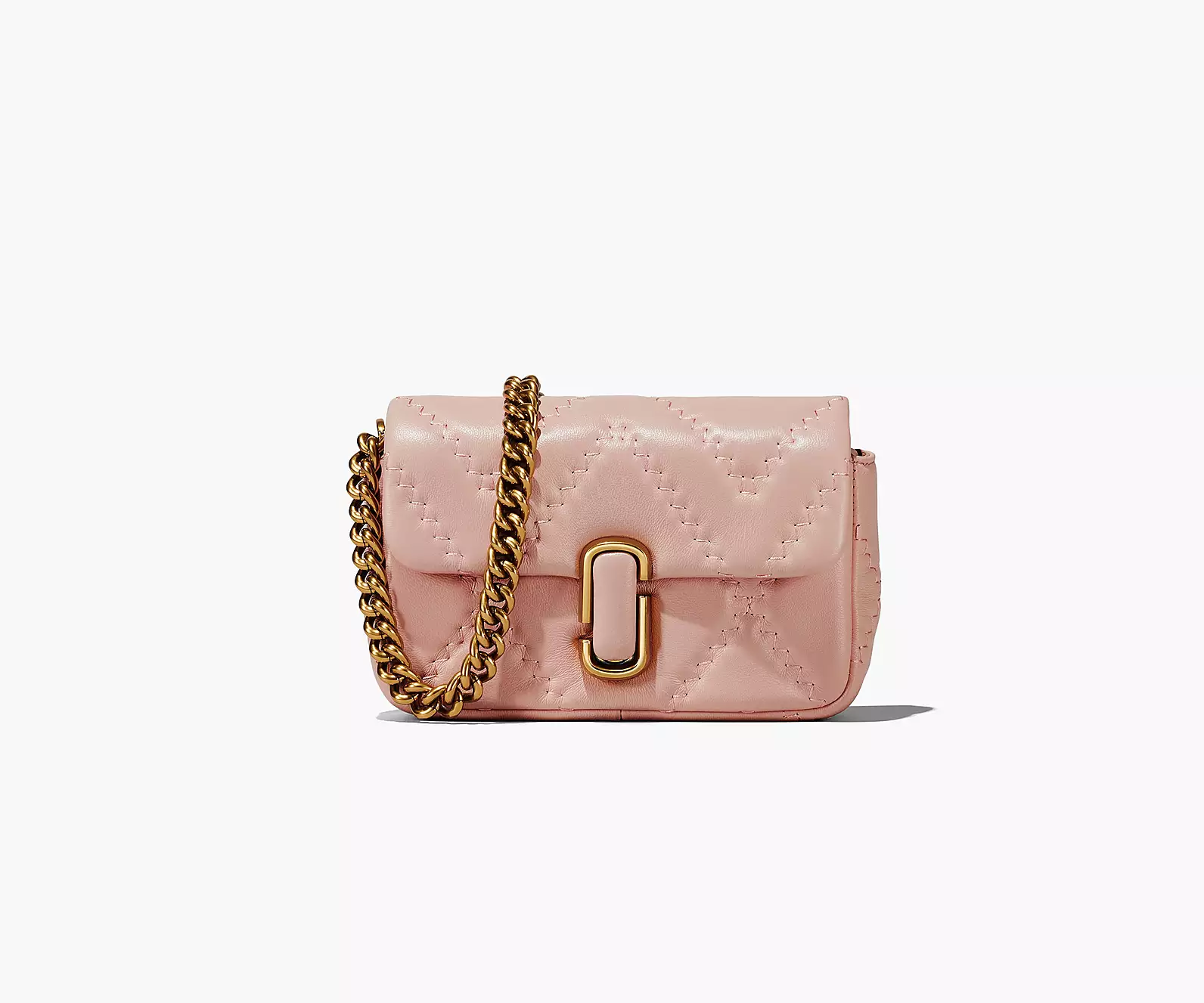 THE QUILTED LEATHER J MARC MINI SHOULDER BAG