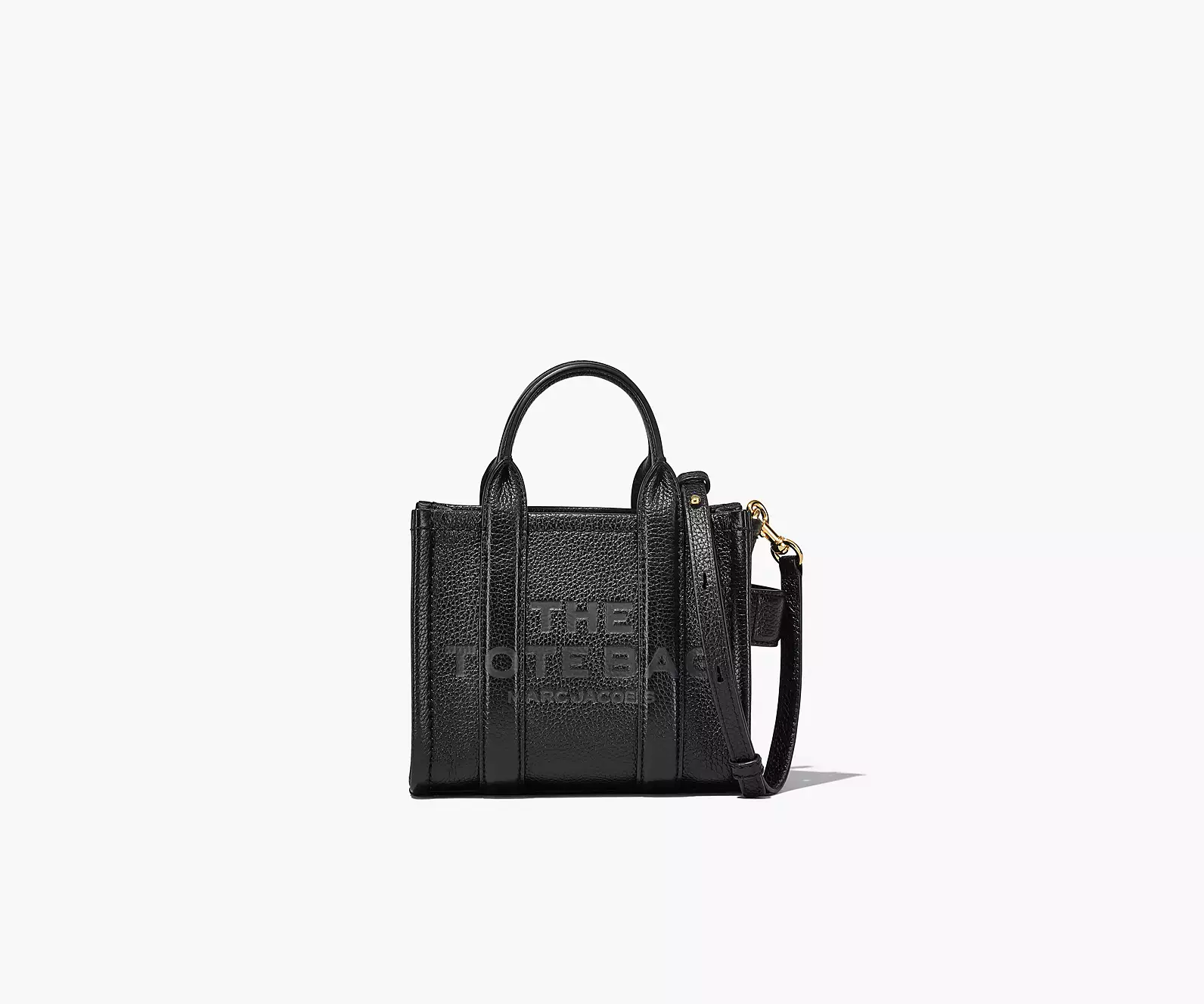 THE LEATHER MICRO TOTE BAG