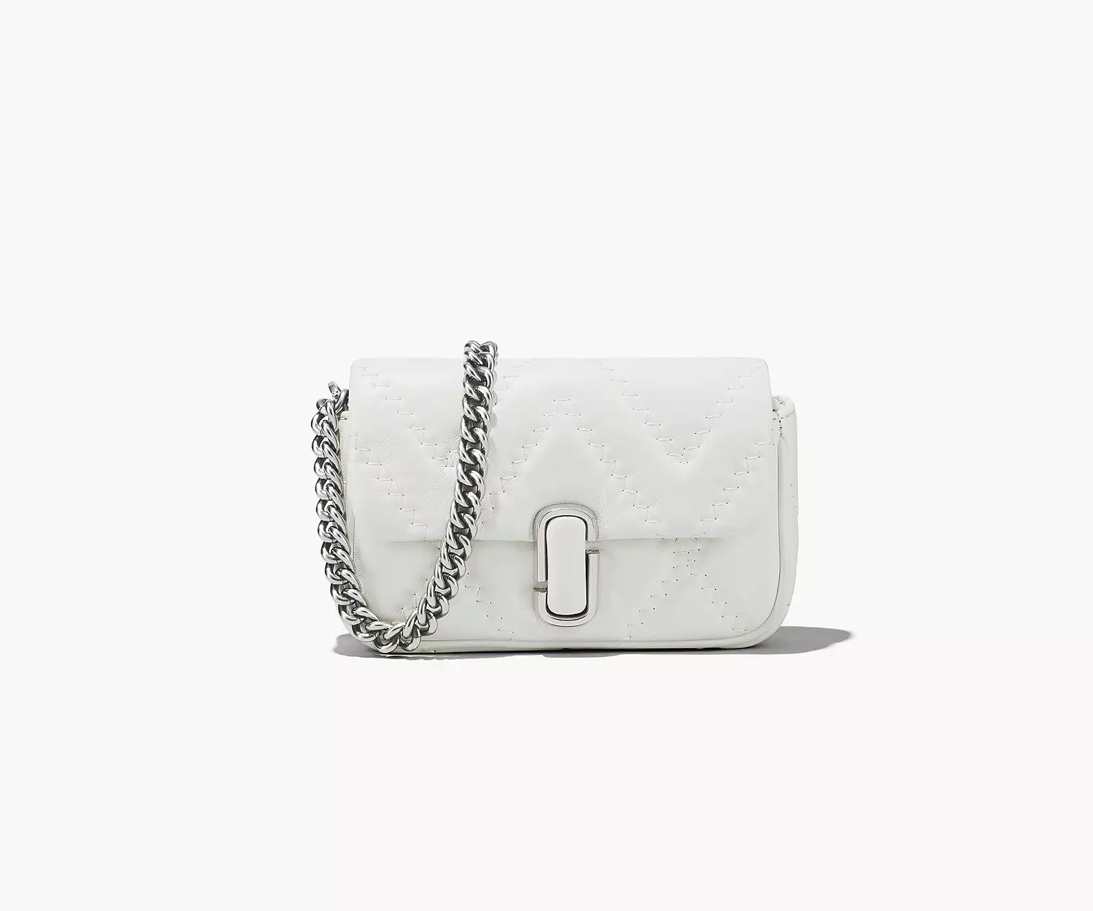 THE QUILTED LEATHER J MARC MINI SHOULDER BAG