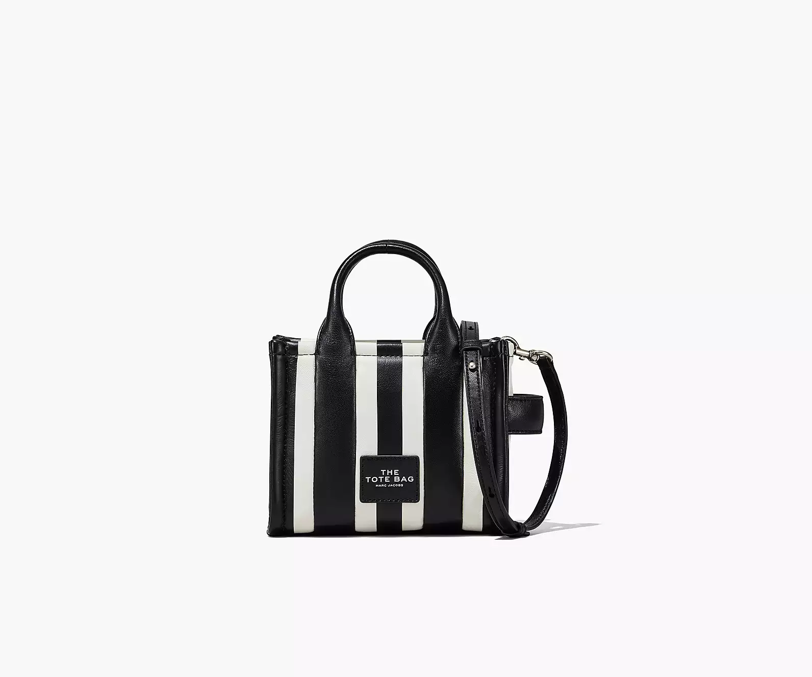 THE STRIPED MINI TOTE BAG