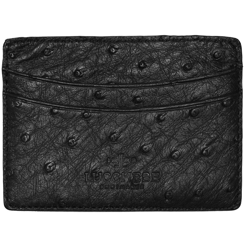 Credit Card Case Ostrich