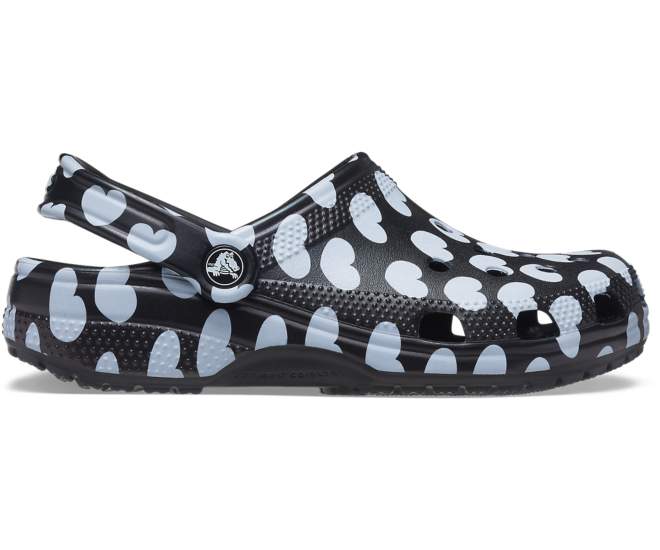 Classic Heart Print Clog