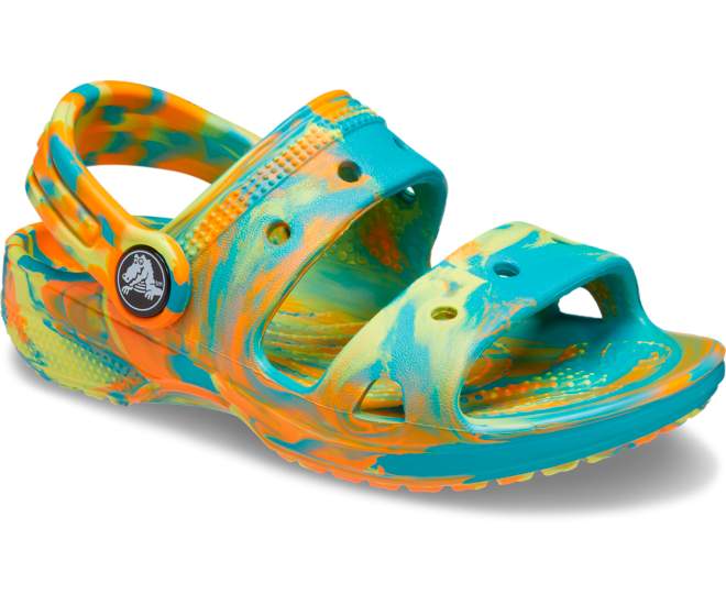 Toddlers' Classic Crocs Marbled Sandal