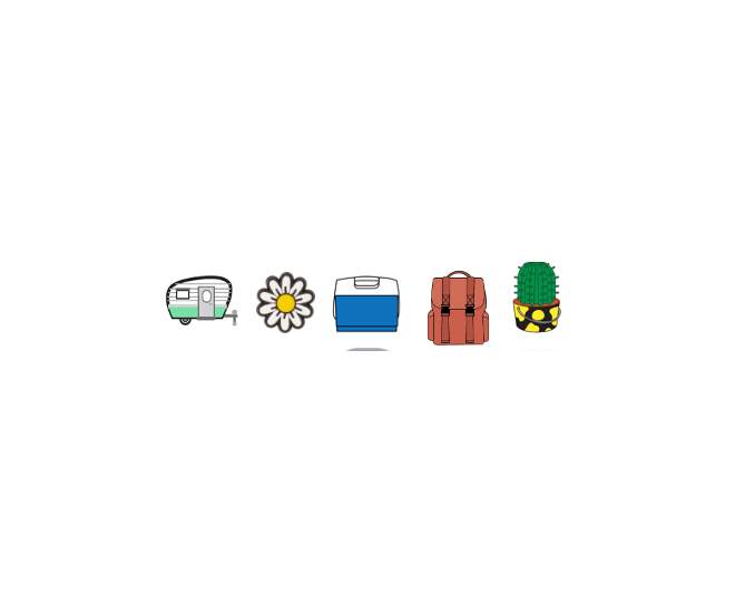 Camping Girl 5 Pack