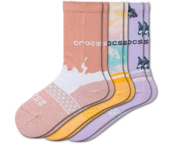 Crocs Socks Kid Crew 3-Pack