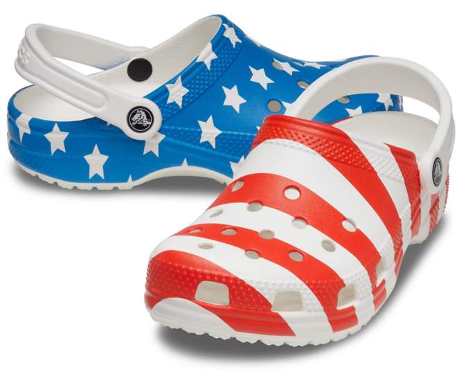 Classic American Flag Clog
