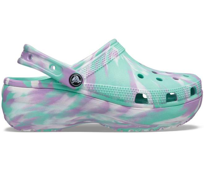 Women's Classic Platform Marbled Clog