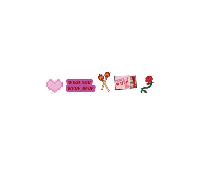 Valentines Girly 5 Pack
