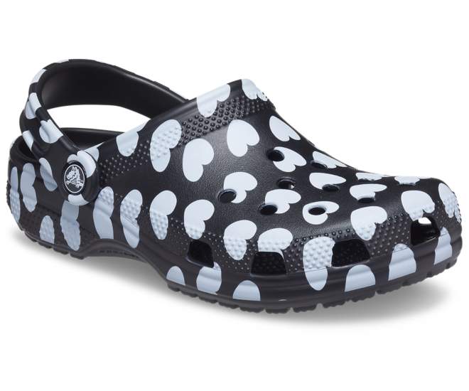 Classic Heart Print Clog