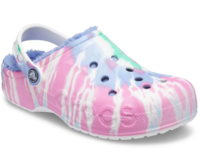 Baya Lined Tie-Dye Graphic Clog