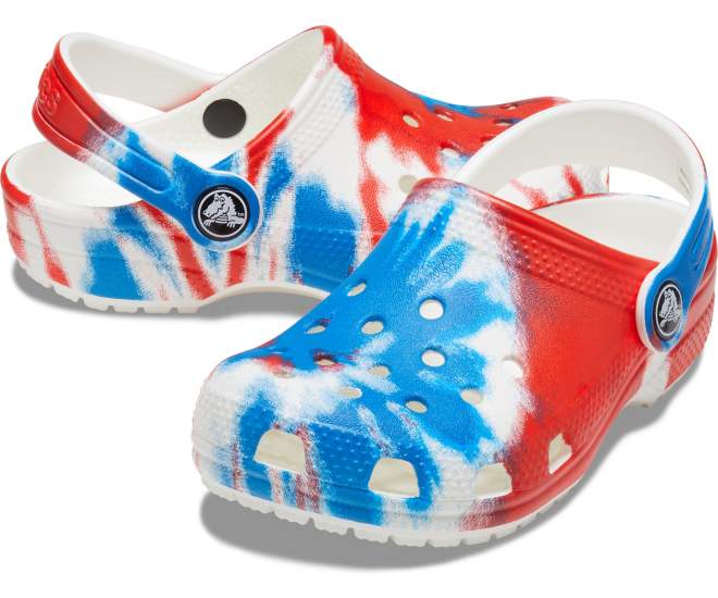 Kids’ Classic Tie-Dye Graphic Clog