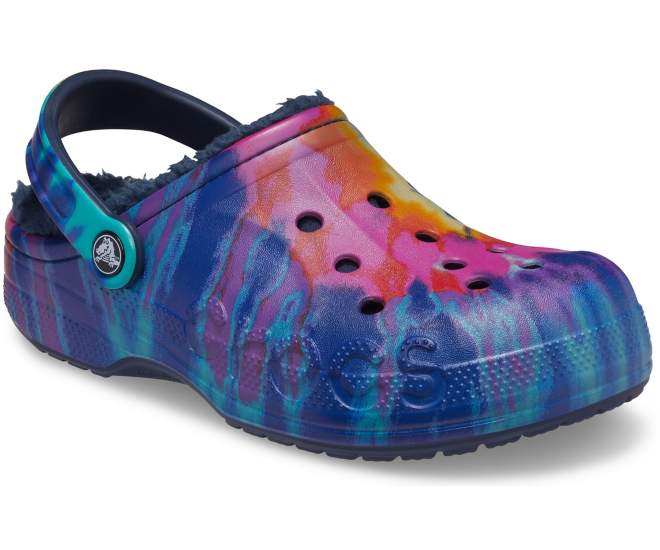 Baya Lined Tie-Dye Graphic Clog
