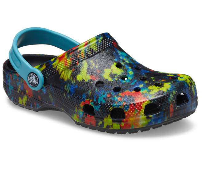 Kids' Classic Tie-Dye Graphic Clog