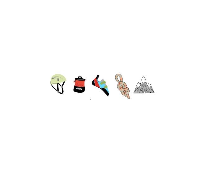 Rock Climbing 5 Pack