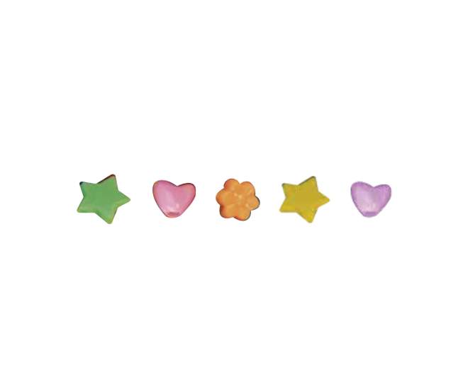 Juicy Gem Sandal Backer 5 Pack