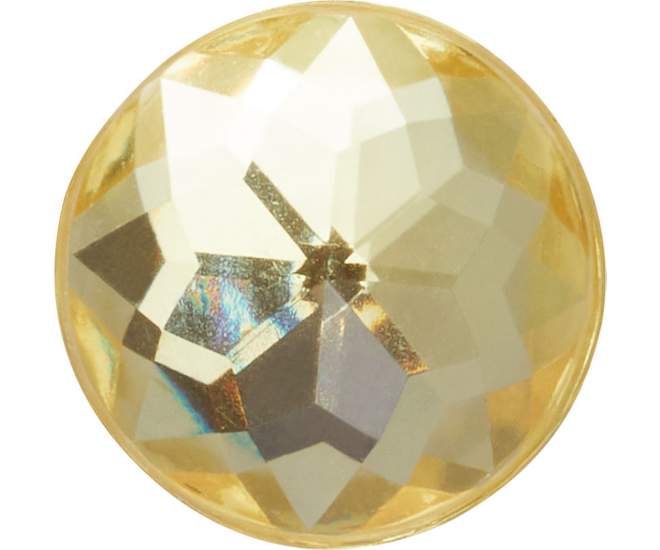 Sparkly Yellow Circle